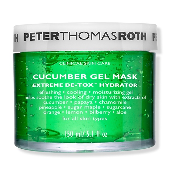 Peter Thomas Roth Cucumber Gel Mask Extreme Detoxifying Hydrator Mask - Picture 1 of 6